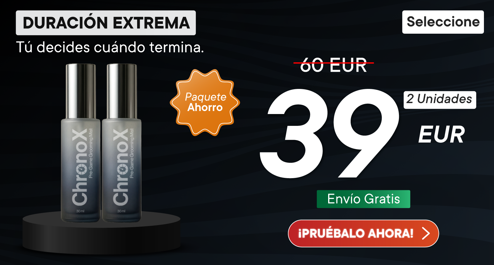 2 x ChronoX Grooming Mist