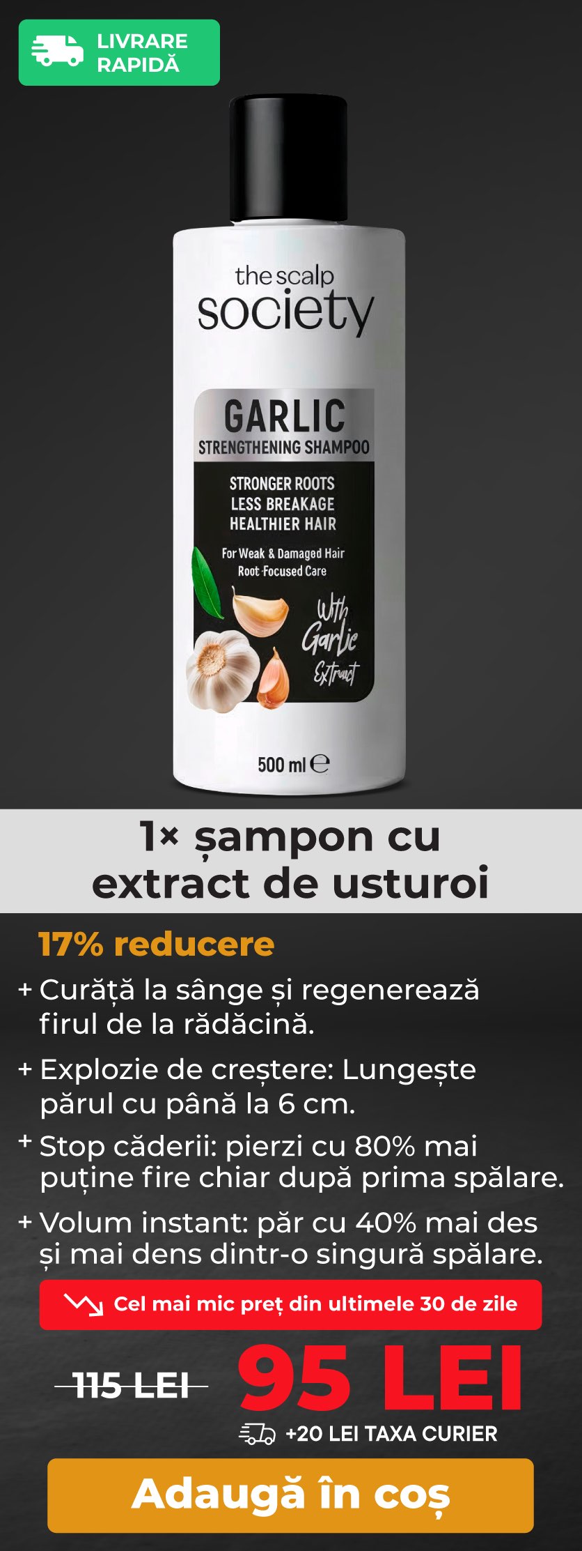 1xTSS Garlic Shampoo