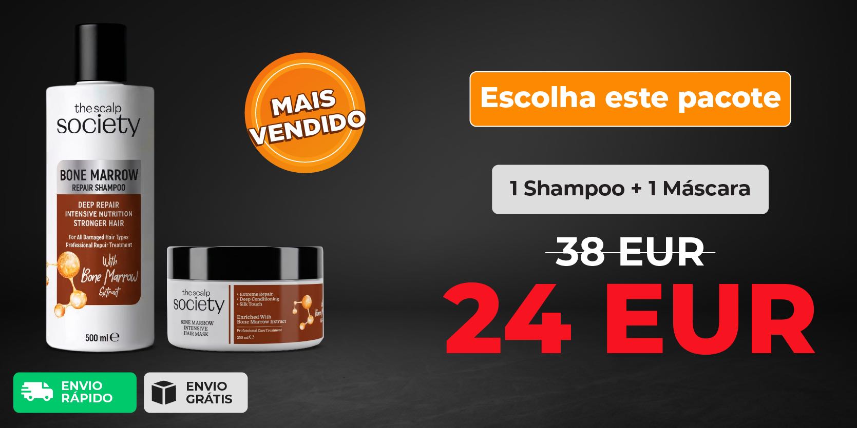 1 x TSS Bone Marrow Shampoo + 1 x TSS Bone Marrow Mask