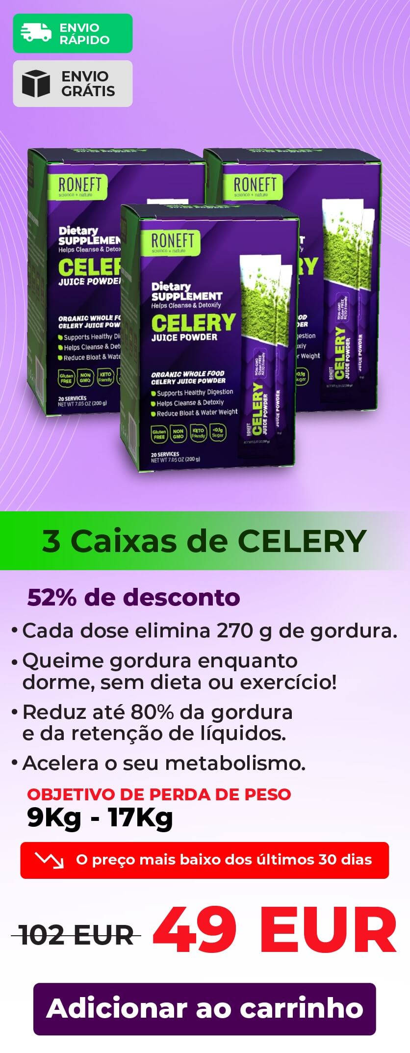 3xCelery Juice Powder