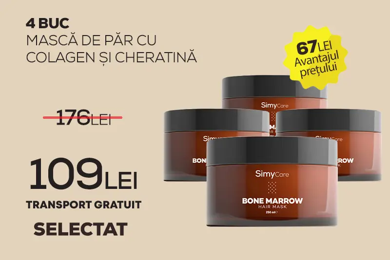 4 x Simycare Hair Mask