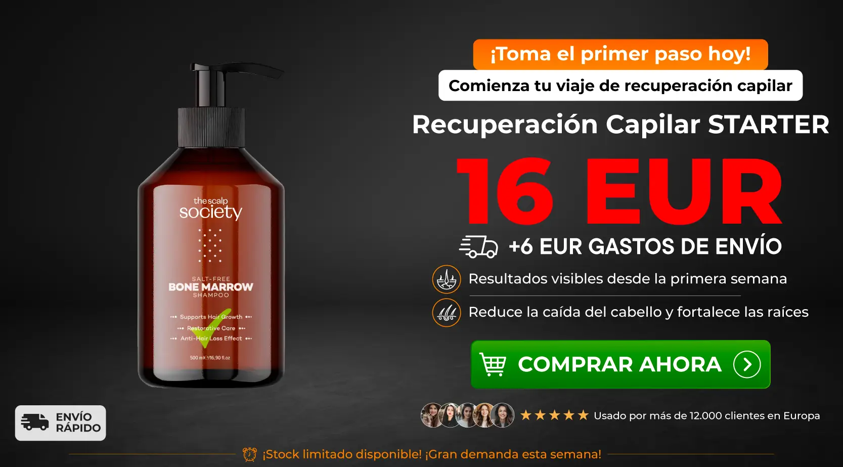 1 x TSS Bone Marrow Shampoo